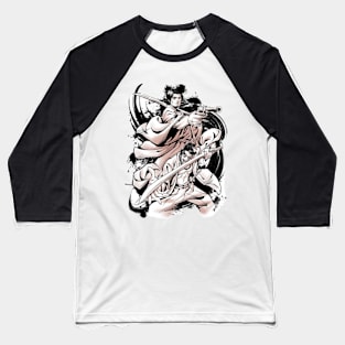 Beautiful Anime design Baseball T-Shirt